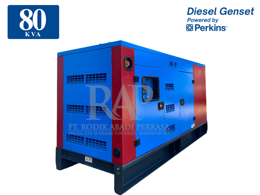 Perkins 80kVA - Silent Type