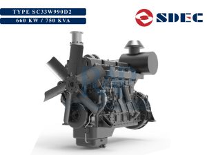 SDEC 660 KW - Diesel Engine