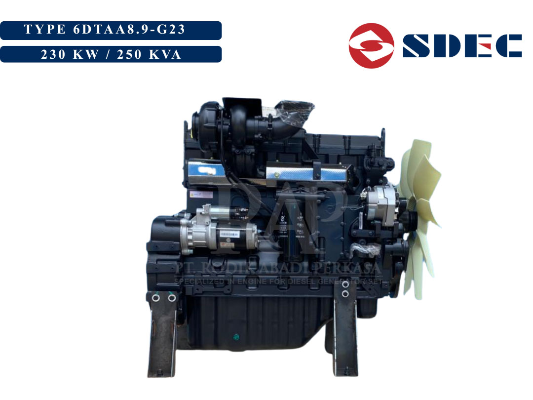 SDEC 230 KW - Diesel Engine - Image 2