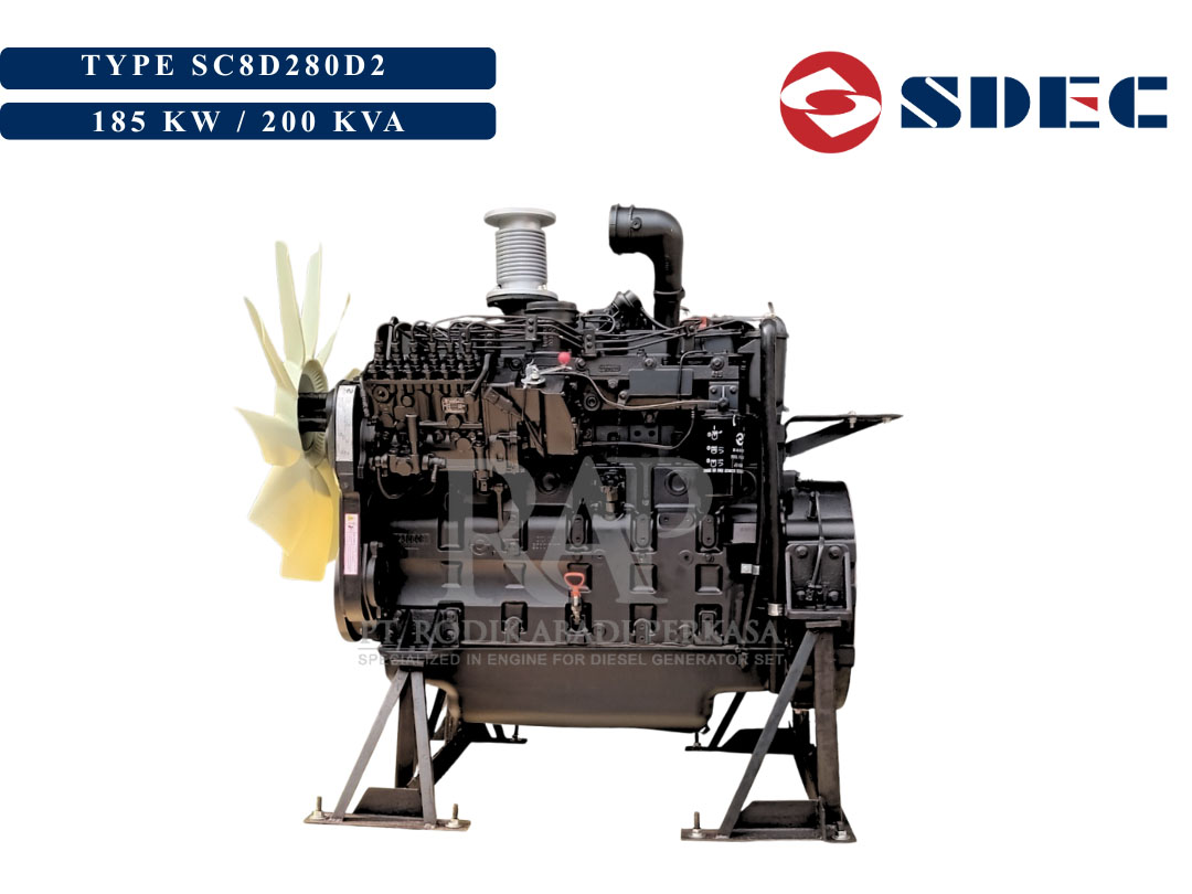 SDEC 185 KW - Diesel Engine - Image 2