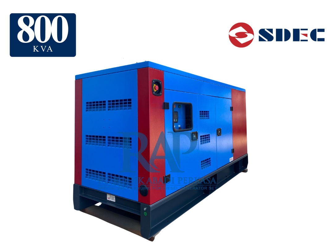 SDEC 800kVA - Silent Type