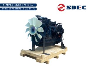 SDEC 170kVA - Simple Skid