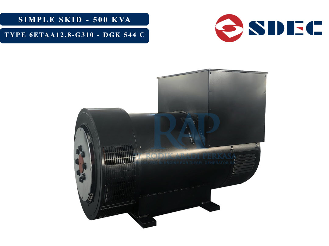 SDEC 500kVA - Simple Skid - Image 2
