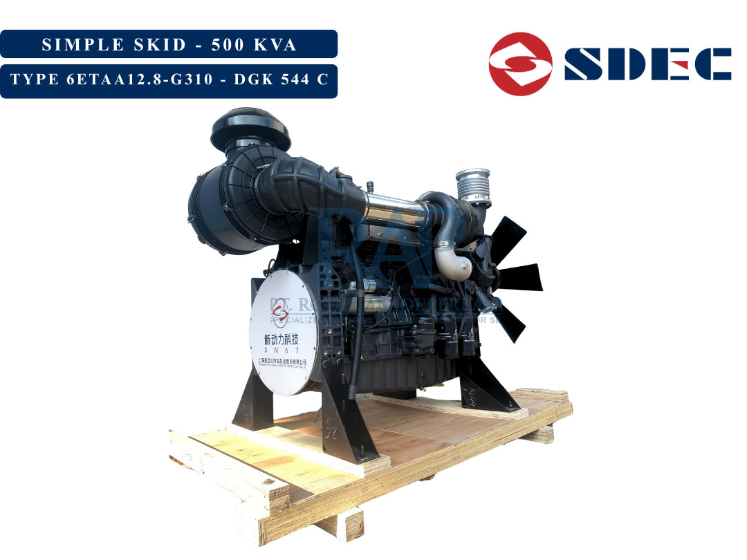 SDEC 500kVA - Simple Skid