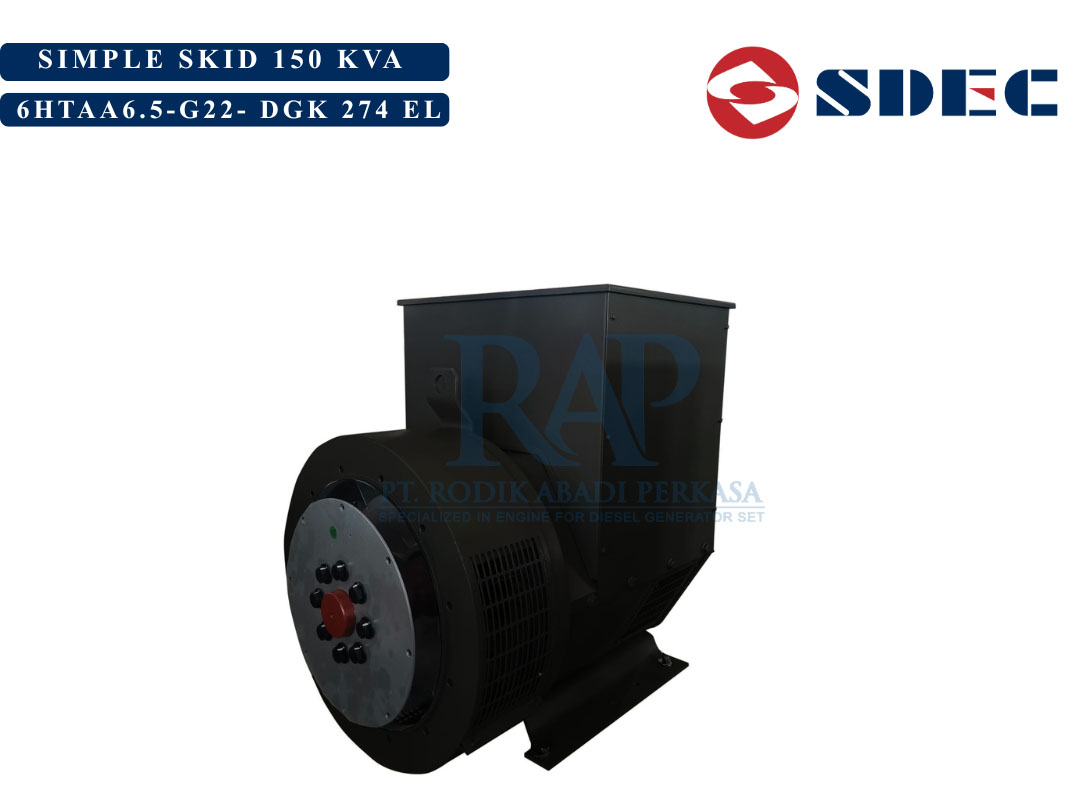SDEC 150kVA - Simple Skid - Image 2