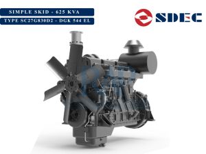 SDEC 625kVA - Simple Skid