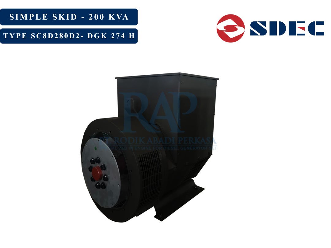 SDEC 200kVA - Simple Skid - Image 2